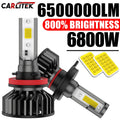 Car Headlight H4 H7 6800W LED H8 H11 9005 HB3 9006 HB4 Led Bulb Canbus Automobile Kit H7 T