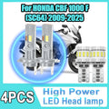 Canbus No Error Moto Front Light 6000K White Motorcycle Headlight W5W Free Small Lights Fo