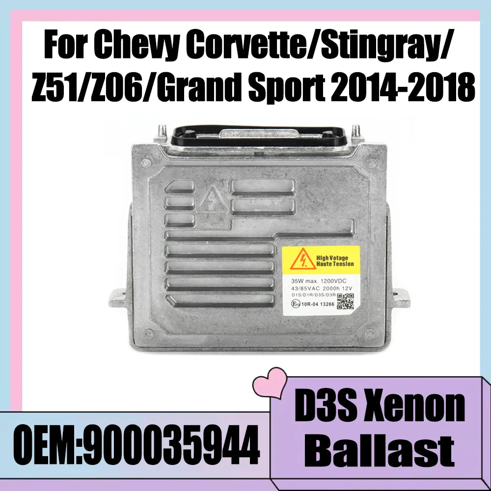 OEM 63117180050 D3S/D3R 35W HID Xenon Headlight Ballast Control Block For Chevy Corvette/S