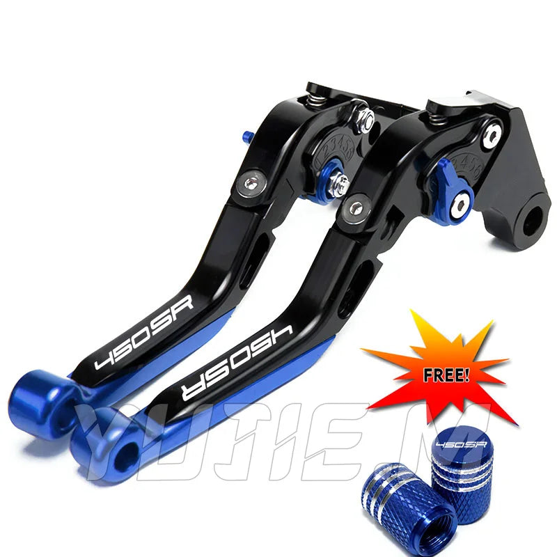 For 450SR 450SS 450SRS 2022-Present motorcycle Clutch Lever Brake Lever Set Adjustable Folding H - Automotive LED Light