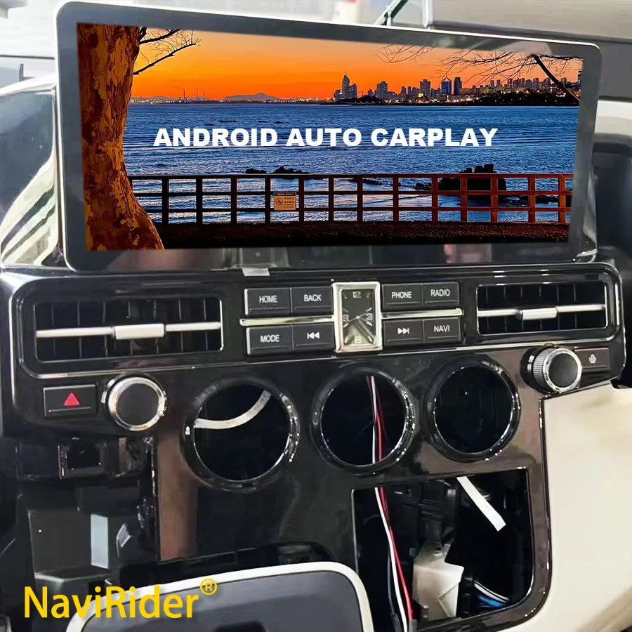 Android Car Radio Carplay Multimedia Video Player For Toyota Hiace Touch Screen GPS Naviga