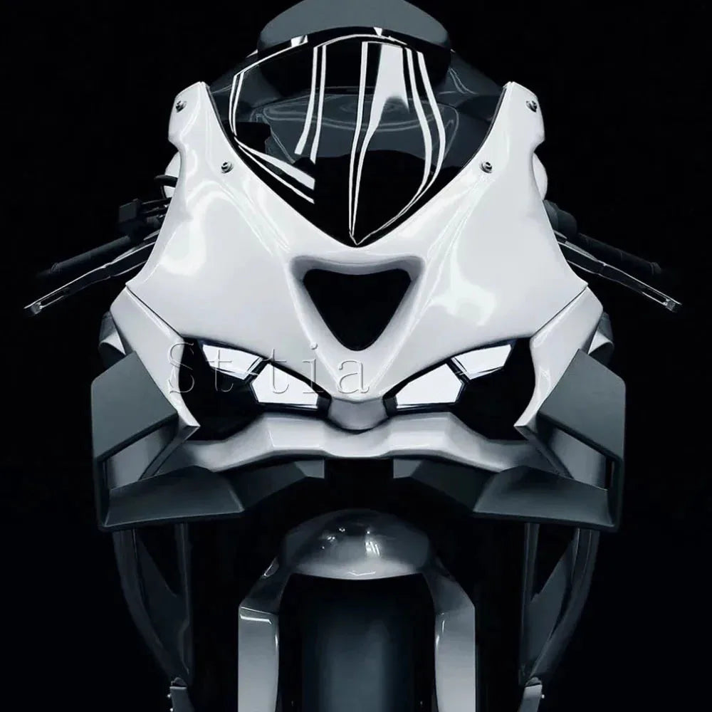 For Kawasaki Ninja ZX-6R ZX6R ZX 6R 2024-2025 2026 Front Fixed Winglets Aerodyna for ZX6R 2024-2025 - Automotive LED Lig