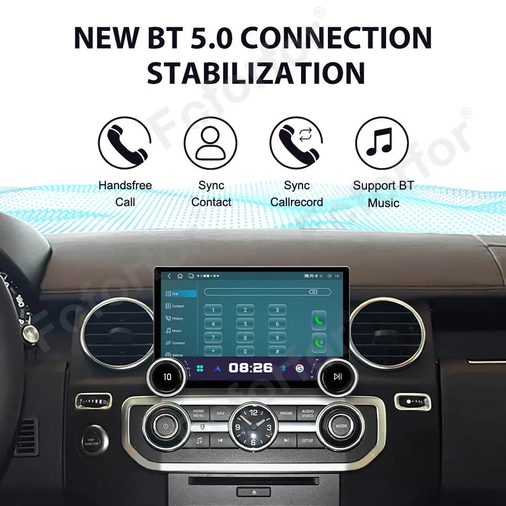 Top Grade 11.5 Inch HD Touch Screen Android 15 Wireless CarPlay GPS Navigation Head Unit F