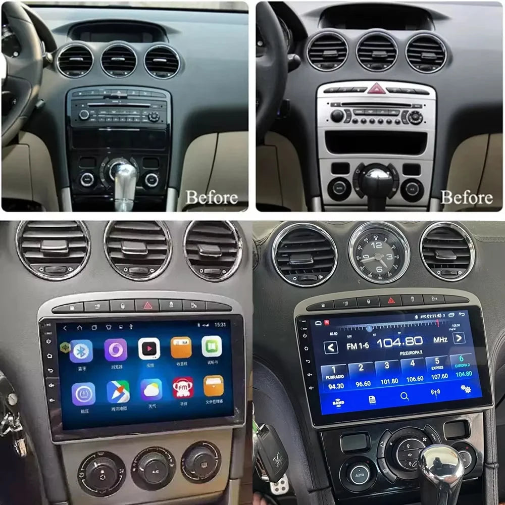 Android Gps Car Radio For Peugeot Rcz 308 Sw 2007 - 2015 408 2012 - 2020 Stereo Naviga Tio | AUTOKITSHOP