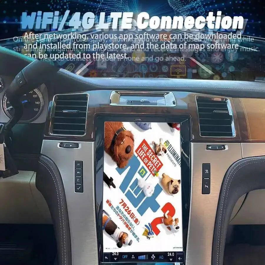 For Cadillac Escalade 2006-2015 13.6inch Android Touch Screen Car Radio Multimedia Autorad | AUTOKITSHOP