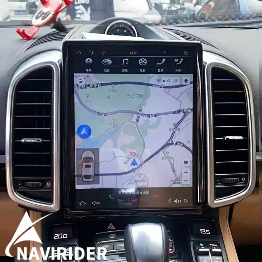 9.7Inch Android15 Touch Screen Carplay For Porsche Cayenne 2011-2017 PCM3.1 PCM4.0 Car Rad | AUTOKITSHOP