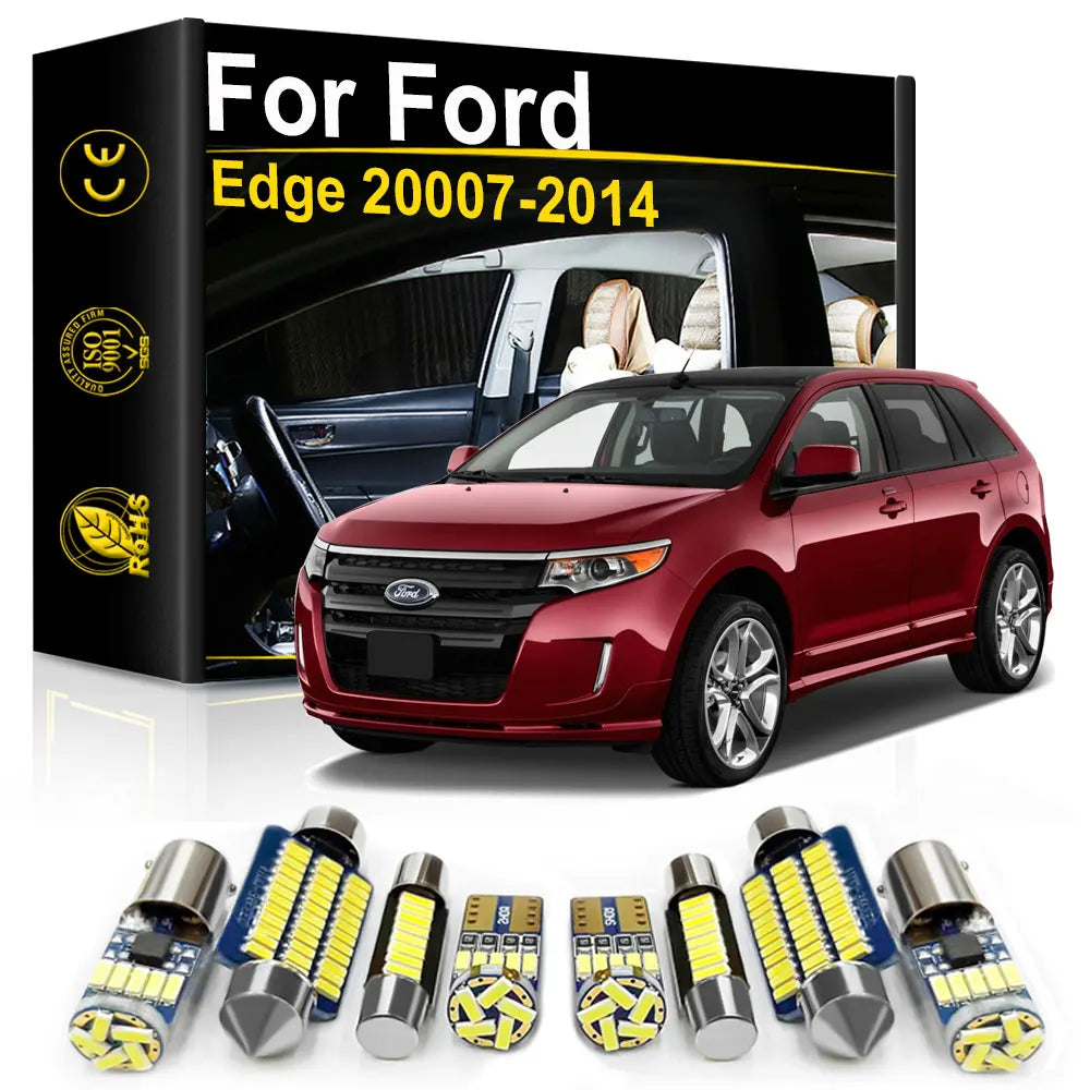LED Interior Light Kit for Ford Edge - Canbus Error-Free Bulbs | AUTOKITSHOP