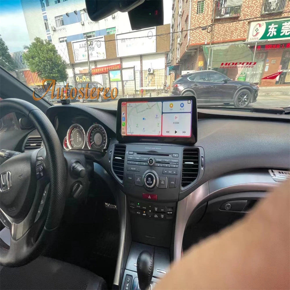 Carplay 12.3" Android 13.0 For Honda Spirior Accord 8 Europe 2009-2013 Car GPS Navigation