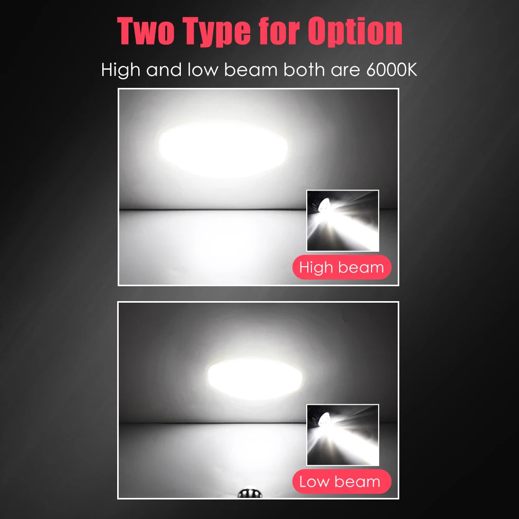 CSP 10000Lm H4 LED Moto H6 BA20D P15D LED Moto Motorcycle Headlight Bulbs Lens Yellow Hi L