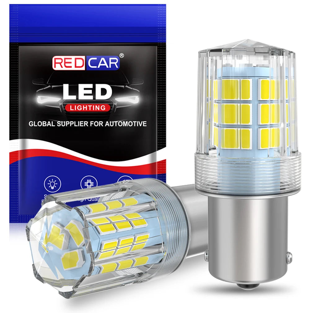 P21W BA15S LED Bulb Canbus 1156 BAY15D 1157 P21/5W LED Car Lights BAU15S PY21W Bulb Signal