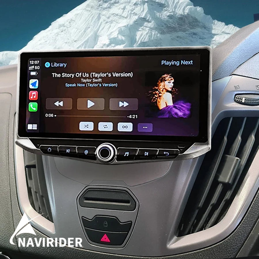 Android 14 Multimedia Player Screen For Ford Transit Tourneo Custom 2013-2021 Car Radio GP