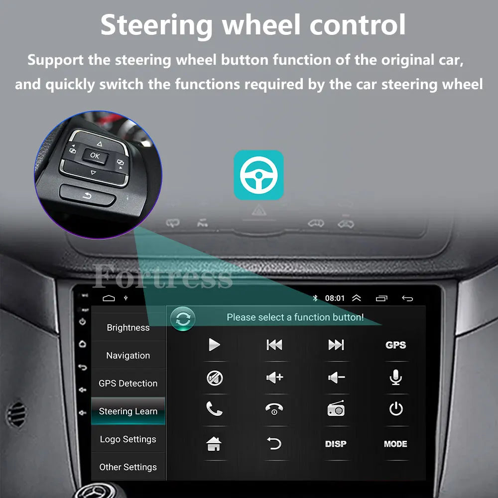 Android 16 Car Radio For Mercedes-Benz Vito 2 W639 Viano 2 2003 - 2015 Multimedia Video Pl