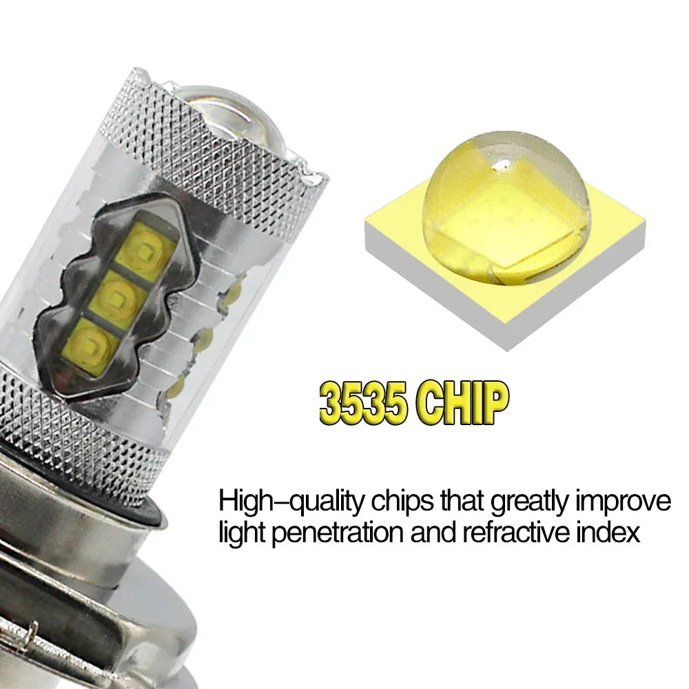 White Colors H11 H8 9006 HB4 H4 881 H27 High Quality 3030 LED Auto Fog Lamp Car Anti Fog L