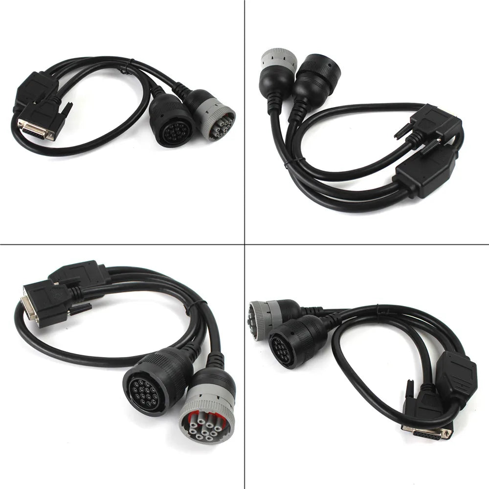 457-6114 9-pin & 14-pin Split Y Service Cable For Cat Diagnostic Adapter Tool ET-3 ET-III