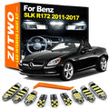 10Pcs LED Interior Door Foot Light Kit For Mercedes Benz SLK Class R172 SLK200 S for Mercedes R172 - Automotive LED Ligh