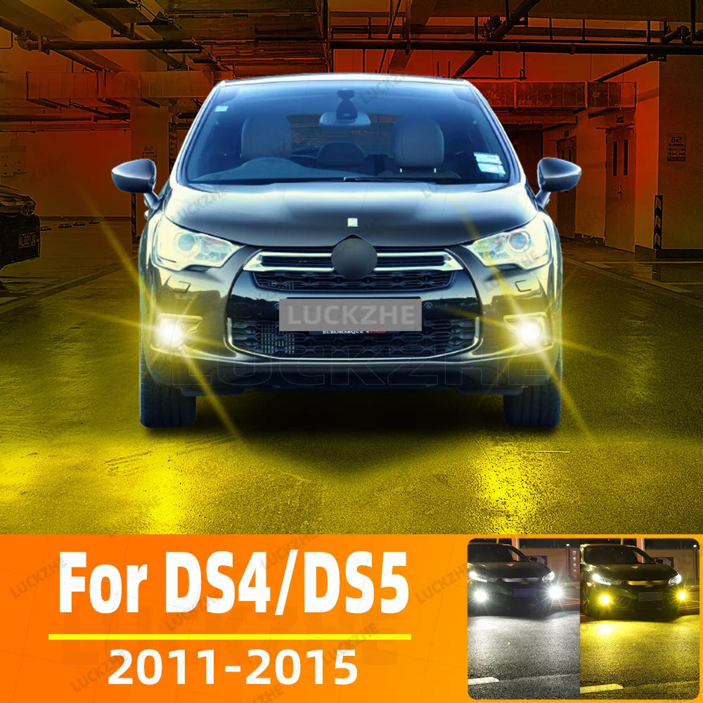 2-Piece LED Interior Light Kit for Citroen DS4 NX DS5 Hatchback - Canbus Error-Free Bulbs | AUTOKITSHOP