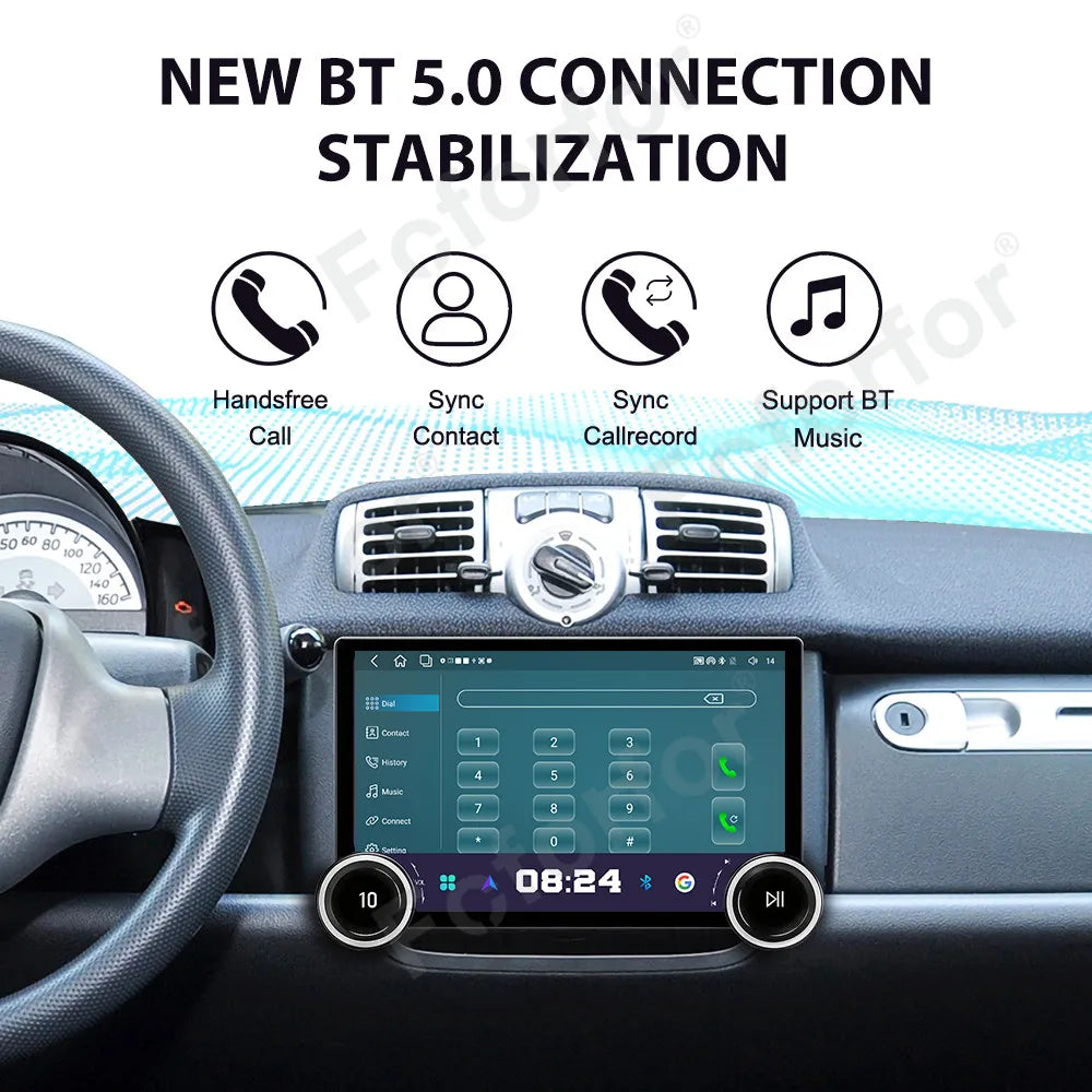 Android 15 Upgrade Carplay 11.5 Inch High Definition Display GPS Navi Multimedia Car Radio