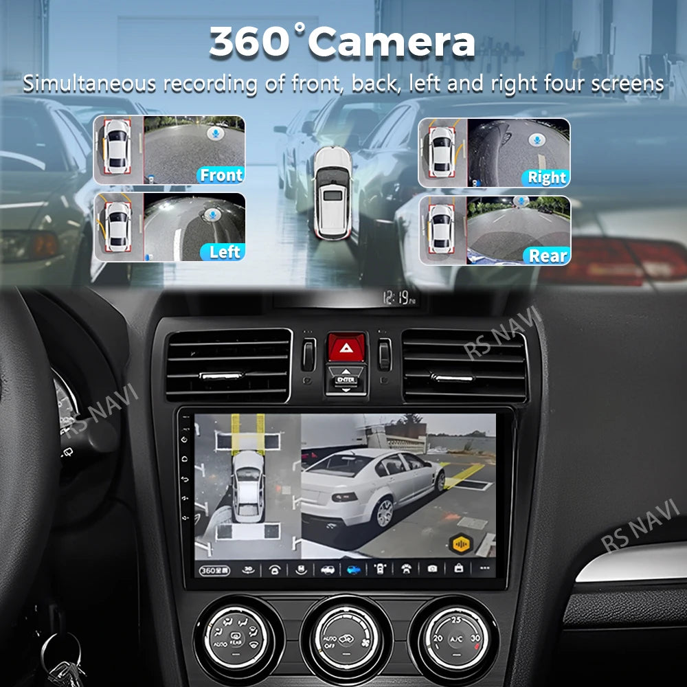 Android 16 For Subaru Forester WRX XV 2012 - 2018 2K QLED Stereo Car Radio Multimedia Vide