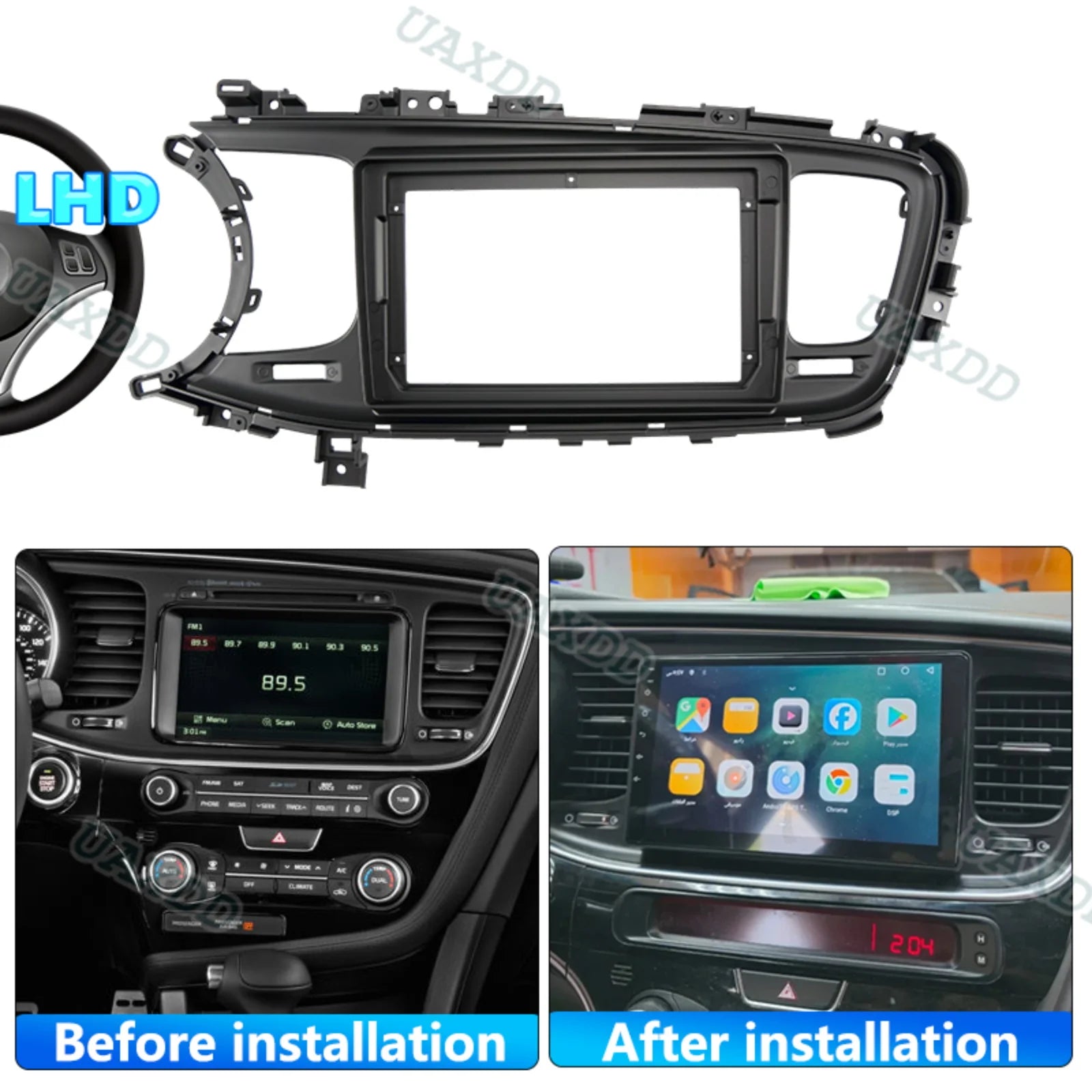 For 2013-2015 KIA K5 9INCH 2 Din Car Radio Android Stereo Audio Screen Multimedia Video Pl