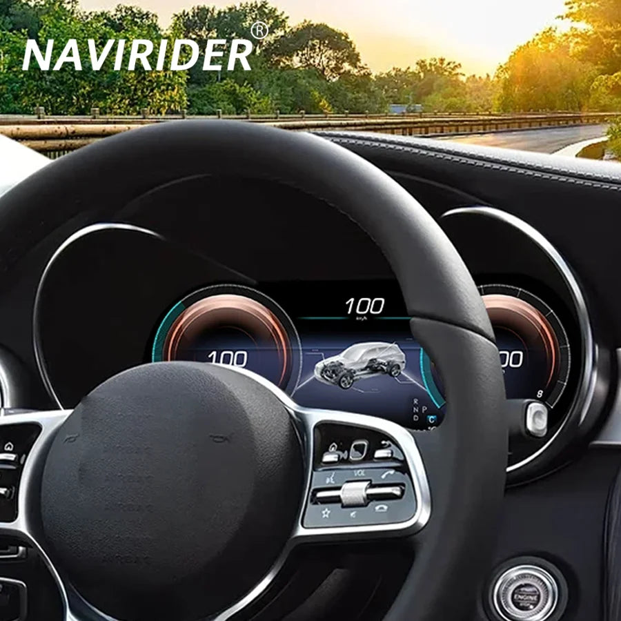 Digital Dashboard Cluster For Mercedes Benz X253 W205 GLC C Class 2014-2023 Carplay Androi | AUTOKITSHOP