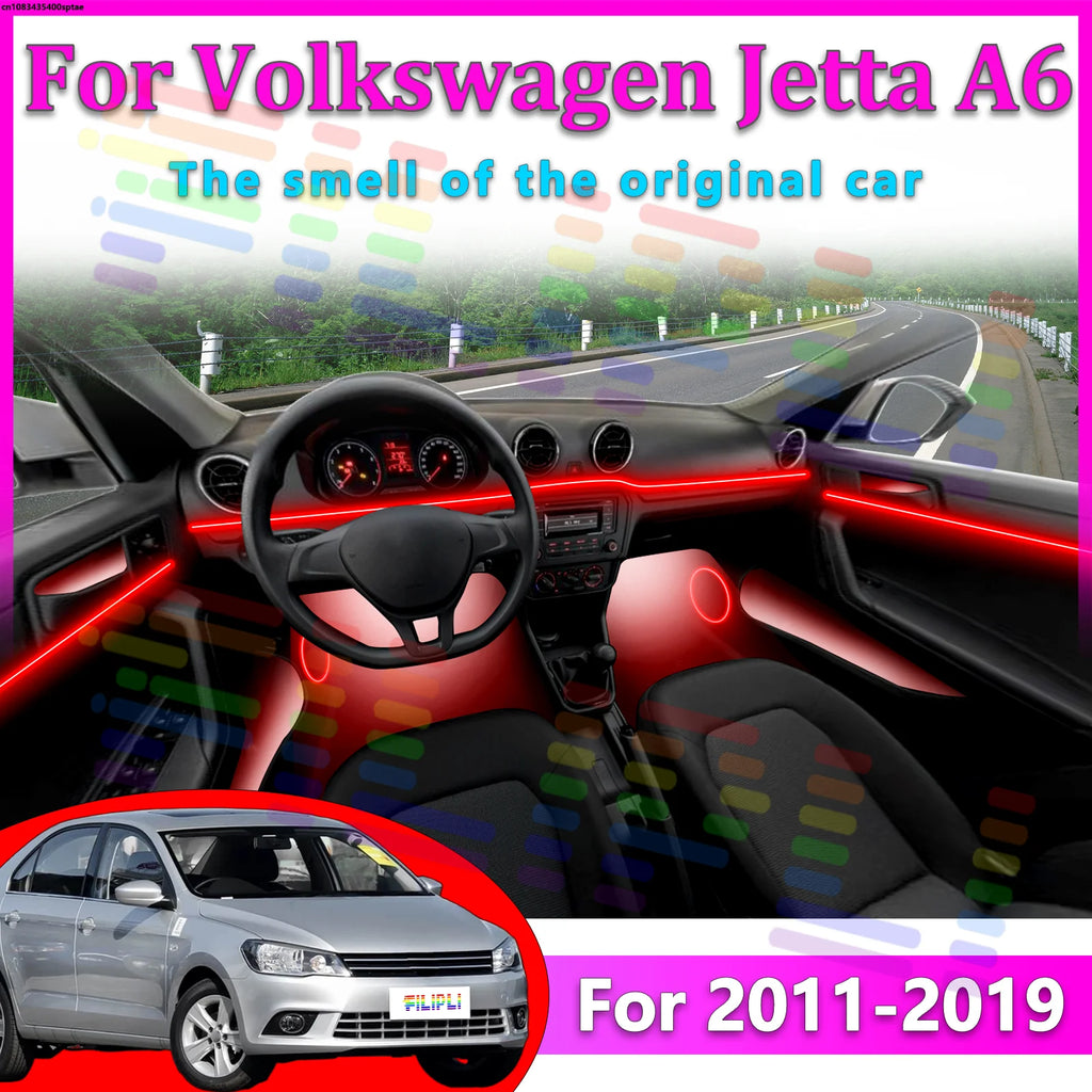 RGB - Ambient Light - for VW A6 2011-2019 - Car Interior Lighting | AUTOKITSHOP