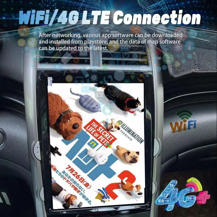 12.1" 2Din Car Radio For Chevrolet Malibu LTZ 2015 Android 15 Screen Multimedia Video Play | AUTOKITSHOP