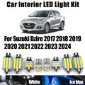 10-Piece LED Interior Light Kit for Suzuki - Canbus Error-Free Interior Bulbs