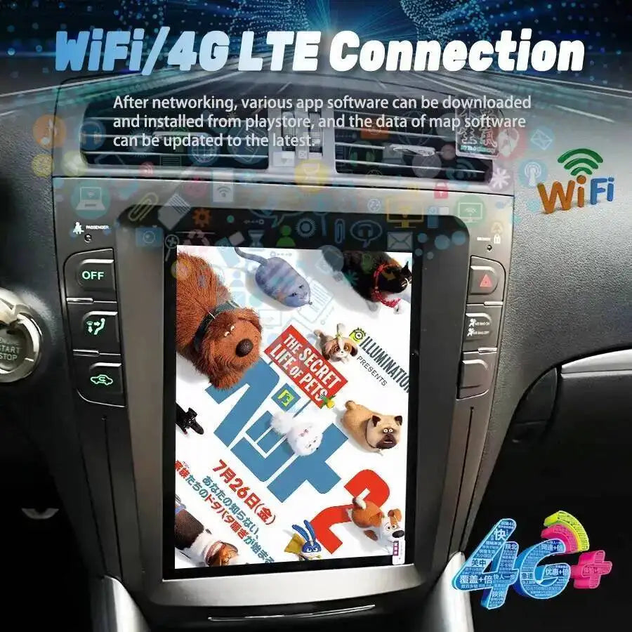 Android Car Radio Carplay For Lexus IS IS250 IS220 2008-2011 Screen GPS Navigation Multime