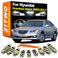 ZITWO 18Pcs Car LED Interior Light Kit For Hyundai Grandeur Azera TG 2005 2006 2007 2008 2009 20 - Canbus LED Car Light