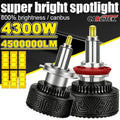 H7 H4 LED CANBUS 360 for Projector Lens 4300W H11 H1 H8 LED Headlight Bulb HB3 9005 HB4 90
