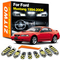 ZITWO 13Pcs Car LED Interior Bulb Kit For Ford Mustang 1994- 1999 2000 2001 2002 for Ford 1994-1999 - Canbus LED Car Lig