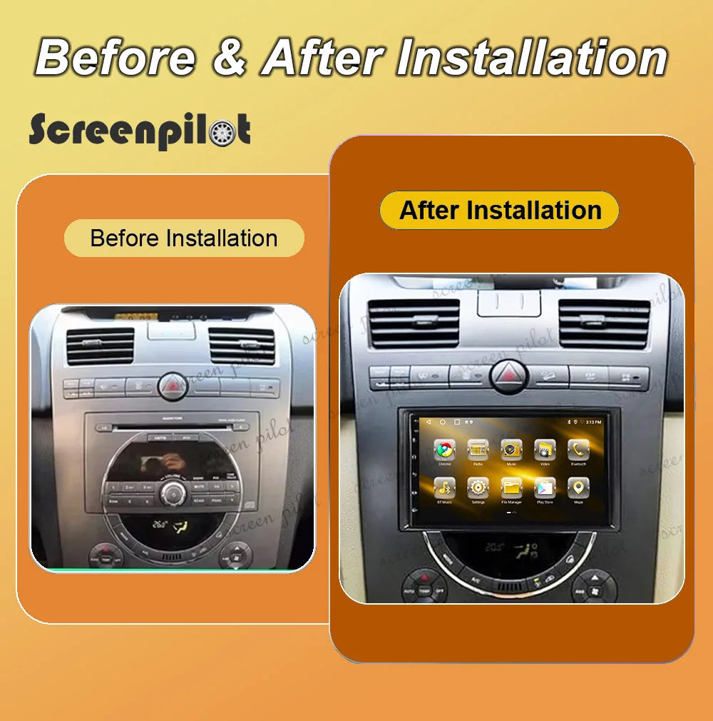 Android 16 For SsangYong Rexton Y250 2 2006 - 2012 Car Radio 2Din Multimedia Video Player  | AUTOKITSHOP