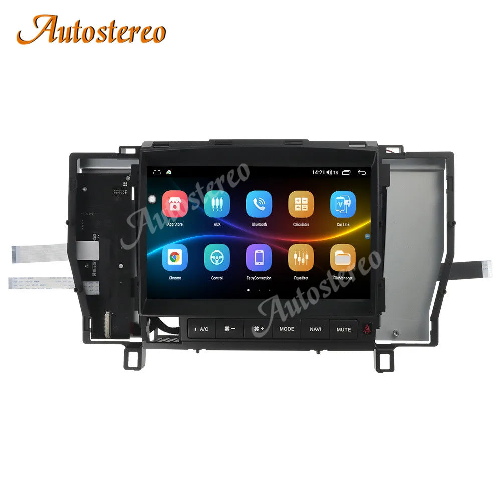 9 inch Carplay Vehicle Android 14 Car GPS Navigation Head Unit For TOYOTA CROWN 12th 2003-