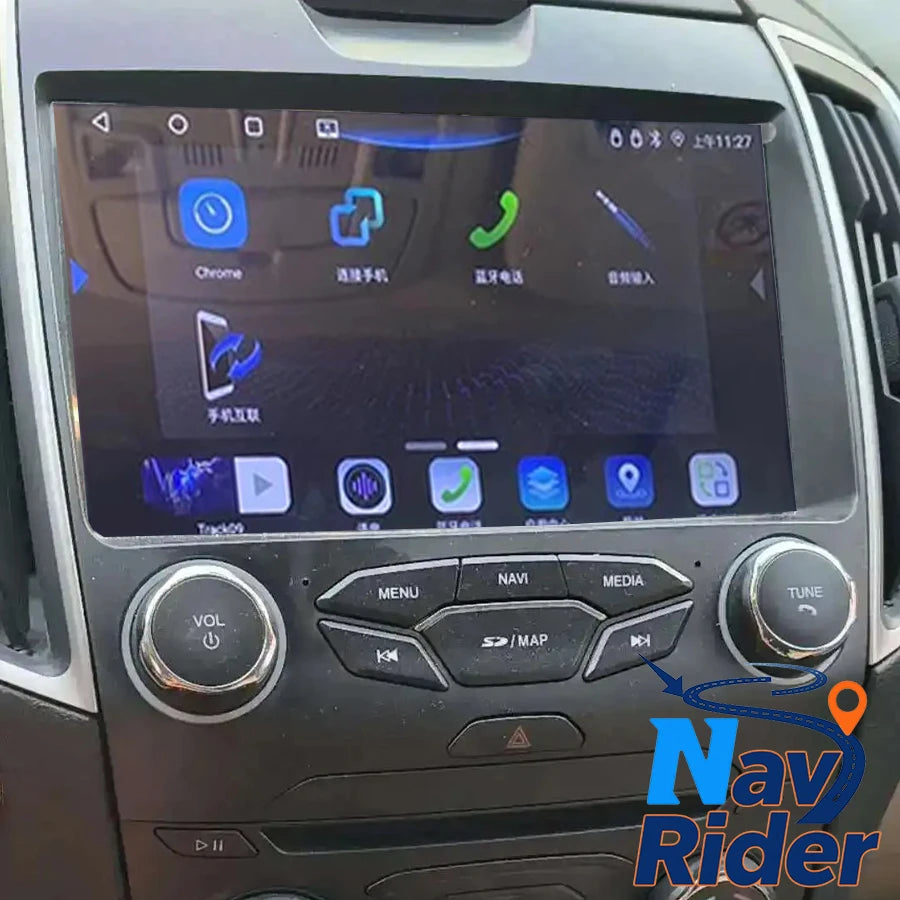 Multimedia Video Player Head Unit DSP 10.1inch Car Radio CarPlay For Ford Edge 2015-2019 S | AUTOKITSHOP