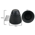 Trimmable Silicone Headlight Dust Cover, Universal Fit 70 75 80 85 90 95 100mm, Waterproof