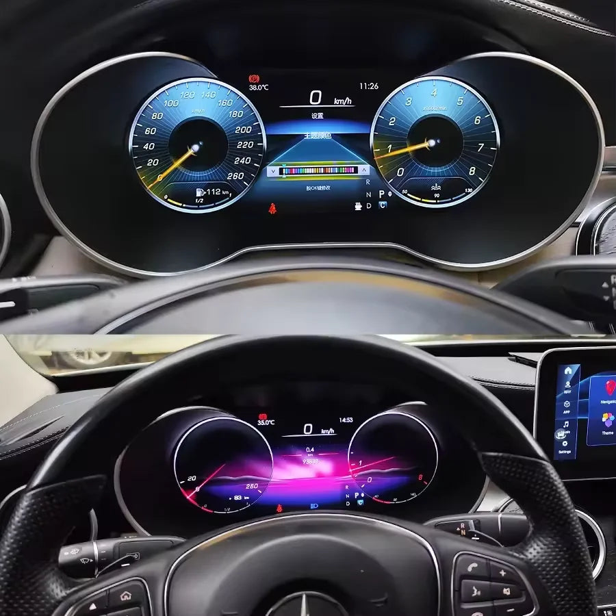 LED Interior Light Kit for Mercedes W205 W253 C200 2015-2021 - Canbus Error-Free Interior Bulbs