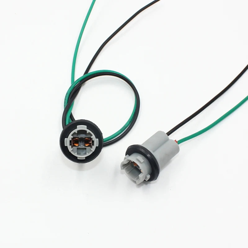 Rockeybright Car OEM 30CM T10 LED Bulb Connector W5W 168 194 Car Lamp Cable Auto Bulb Wire