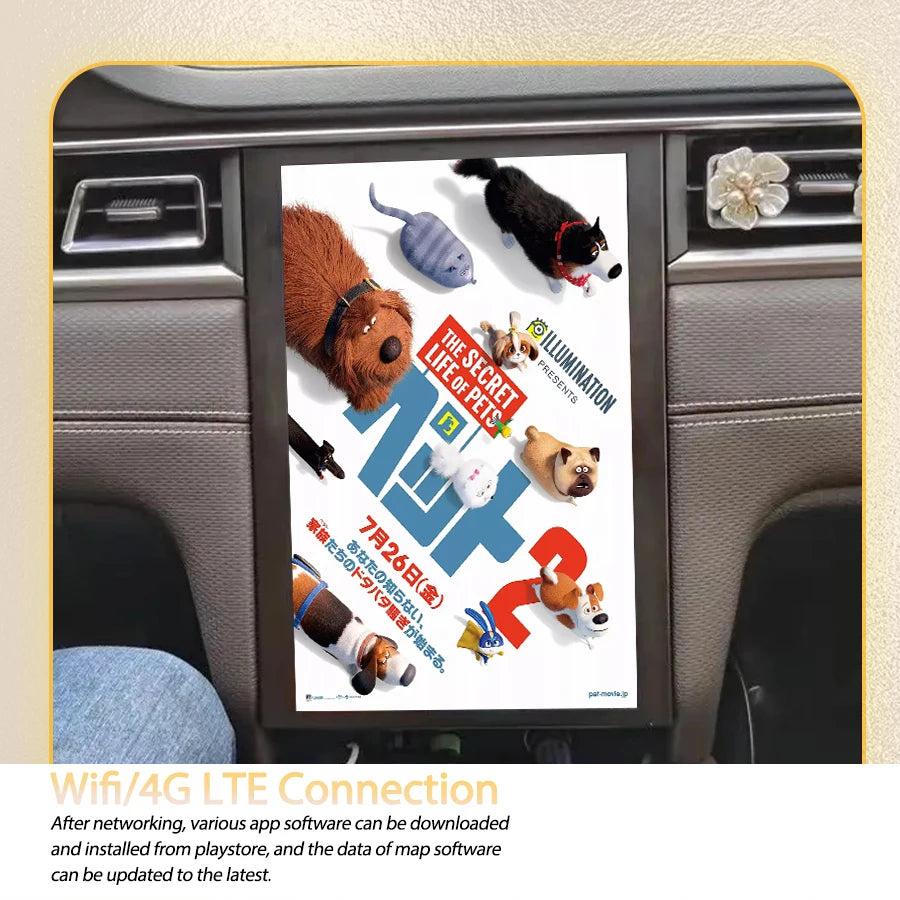 12.1inch Screen For JAC A5 Jianghuai Jiayue T8 Pro Android Auto Stereo Car GPS Navigation