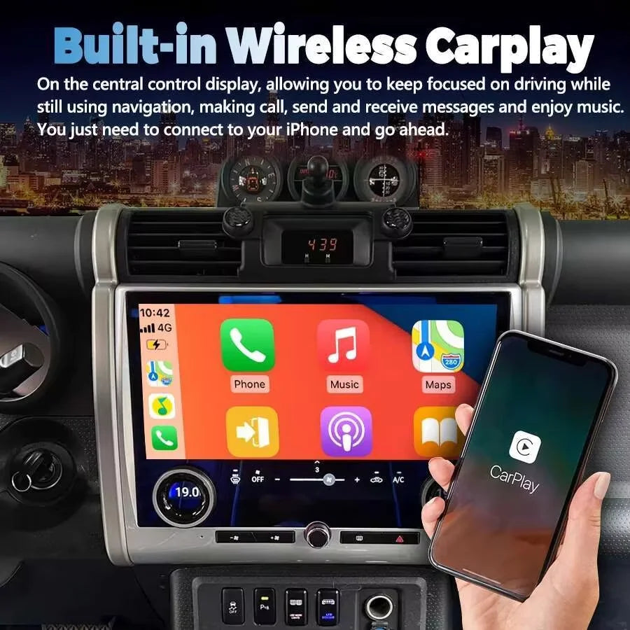 Android13 Car Radio For Toyota FJ Cruiser J15 2007-2024 GPS Auto Stereo Head Unit Multimed | AUTOKITSHOP