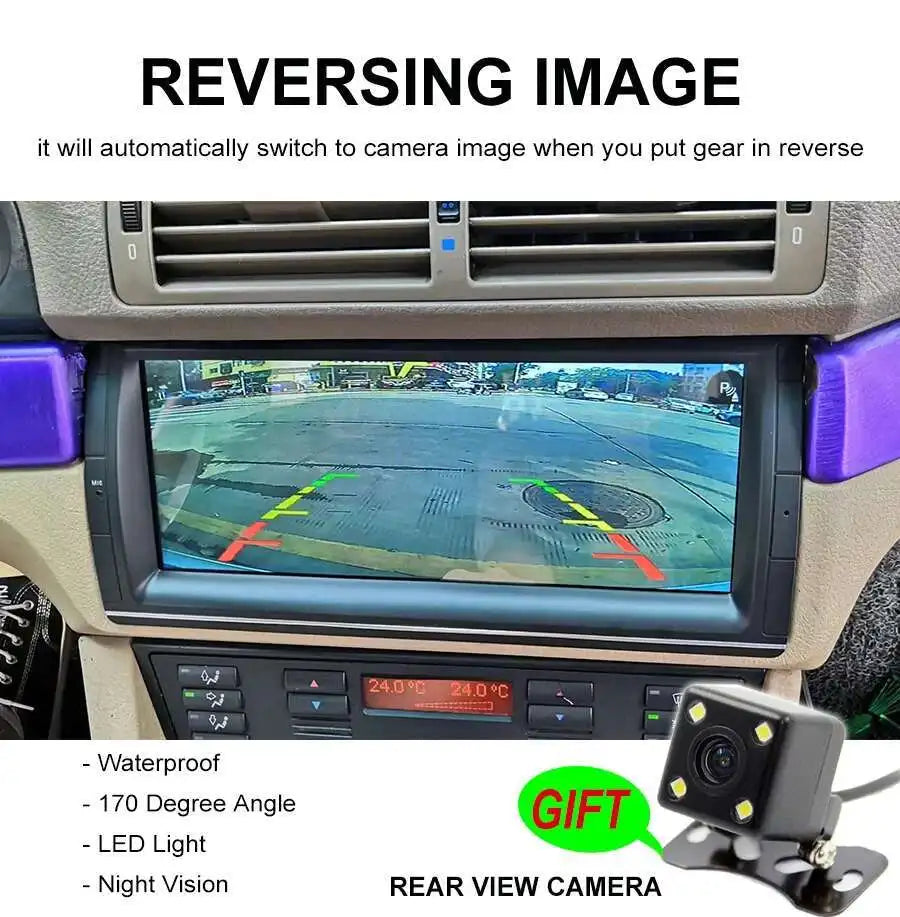 Android 14 Navirider Car Radio Autoradio For BMW E39 1998-2004 Screen Carplay Auto Stereo