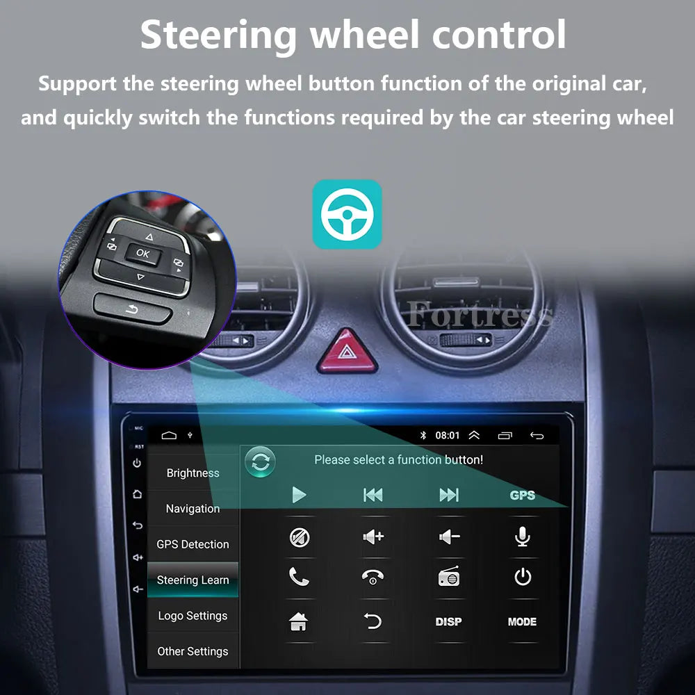 Android 16 Car Radio For Greatwall Haval Hover H5 H3 2013 2014 - 2018 Head Unit Multimedia