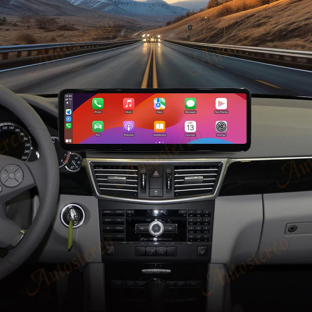 14.9 Inch Carplay 4G Android 15 For Mercedes Benz E Class W212 S212 W207 2009-2015 Car GPS