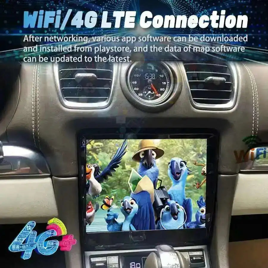 8.4inch For Porsche Boxster 981 Android Touch Screen Stereo Car Radio Multimedia Video Pla