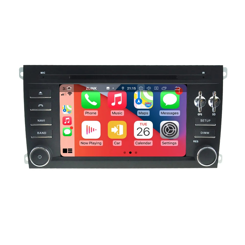 Android 13 256GB Carplay Car GPS Navigation For Porsche Cayenne 2003-2010 Car DVD Player H