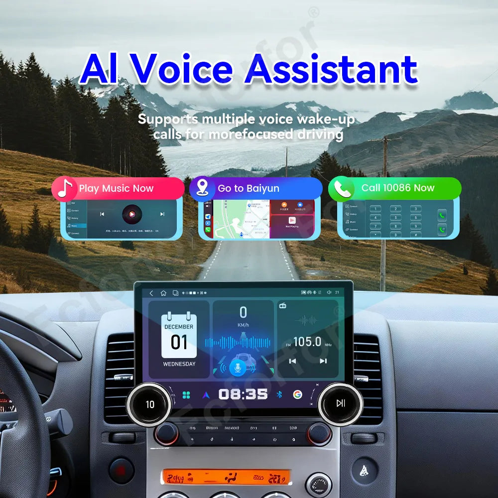Ultimate Sleek 11.5 Inch Android 15 HD Touch Wireless CarPlay Android Auto GPS Navi Stereo