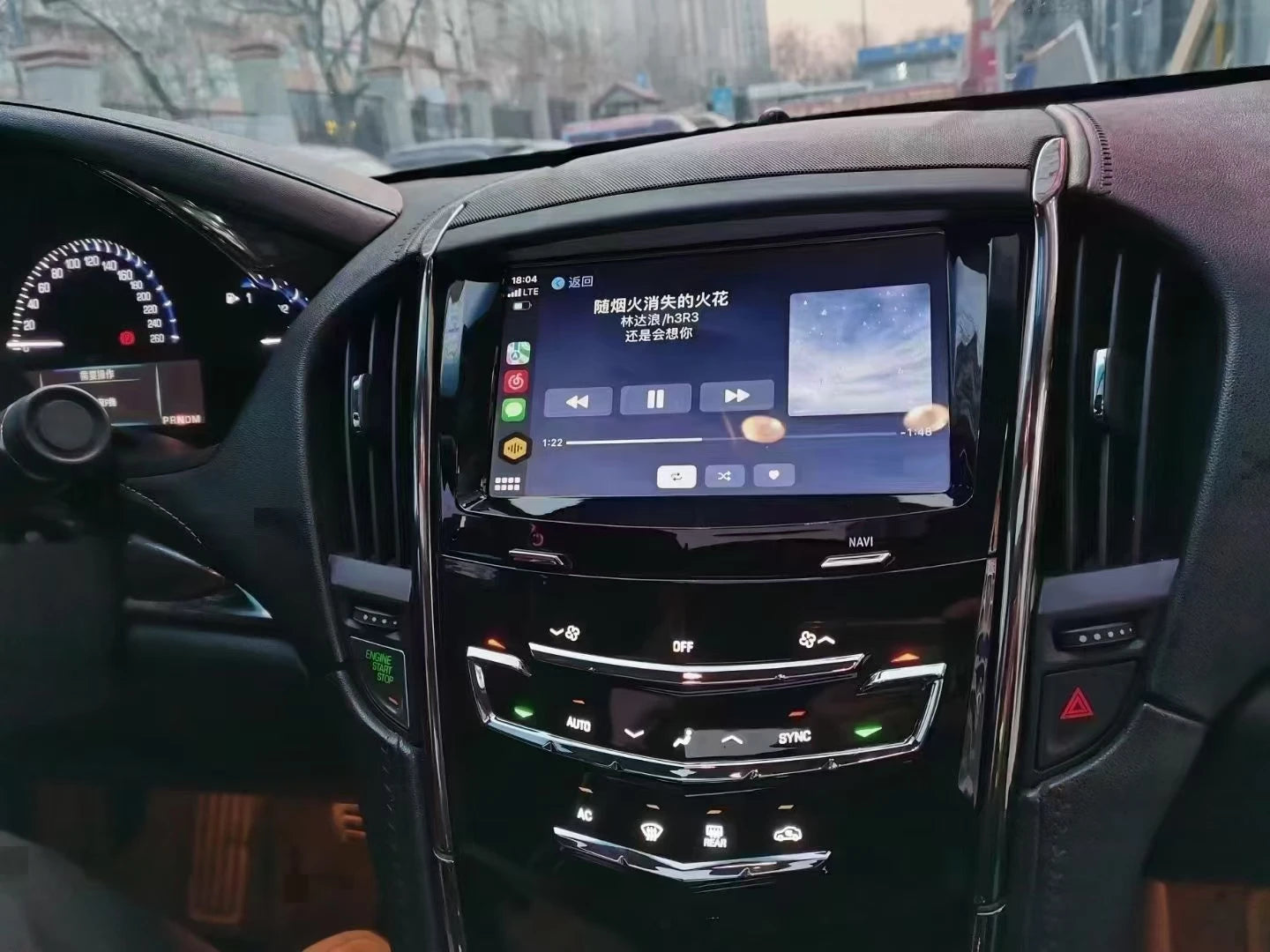 Wireless Apple CarPlay Android Auto Interface Box For Cadillac ATS CTS XTS XT5 SRX Escalad
