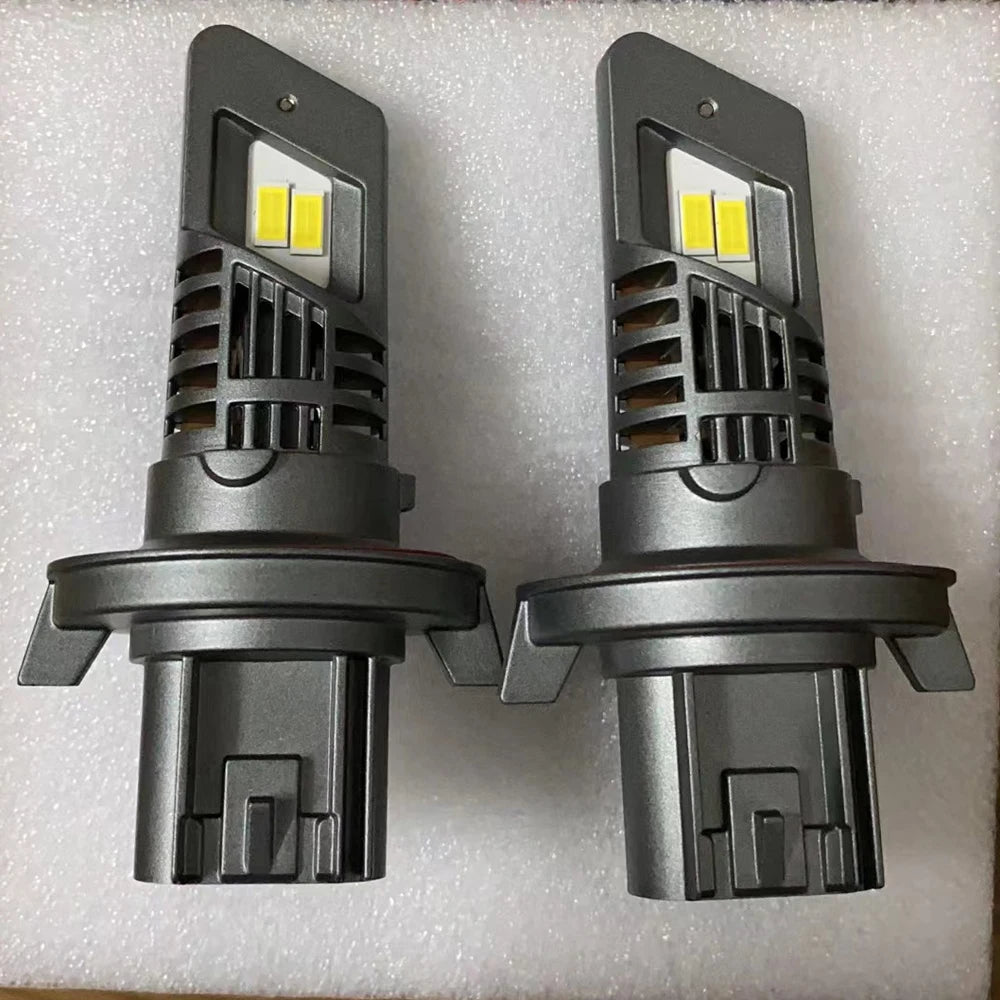 H13 9008 P26.4t LED Headlight Bulbs Canbus Error Free Powerful Car Fog Lamp White Turbo Di