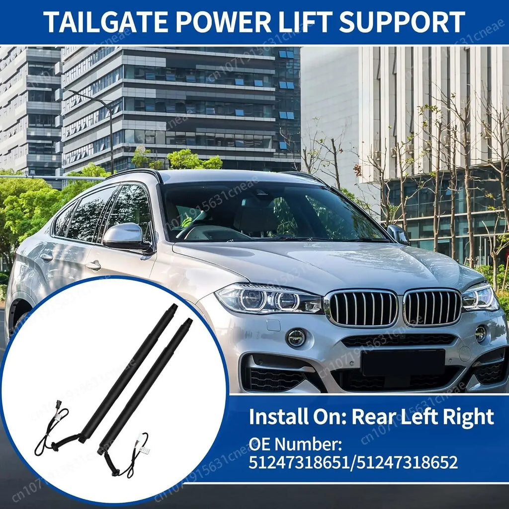 REAR PAIR SPINDLE DRIVE/GAS STRUT SPRING FOR AUTO TAILGATE BOOT FOR 2015-2019 BMW X6 F16 5 | AUTOKITSHOP
