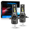 XSTORM H4 LED Headlights for Car 100W 30000LM LED H4 Lights Bulbs 3570 24PCS Chips Hi/Lo H