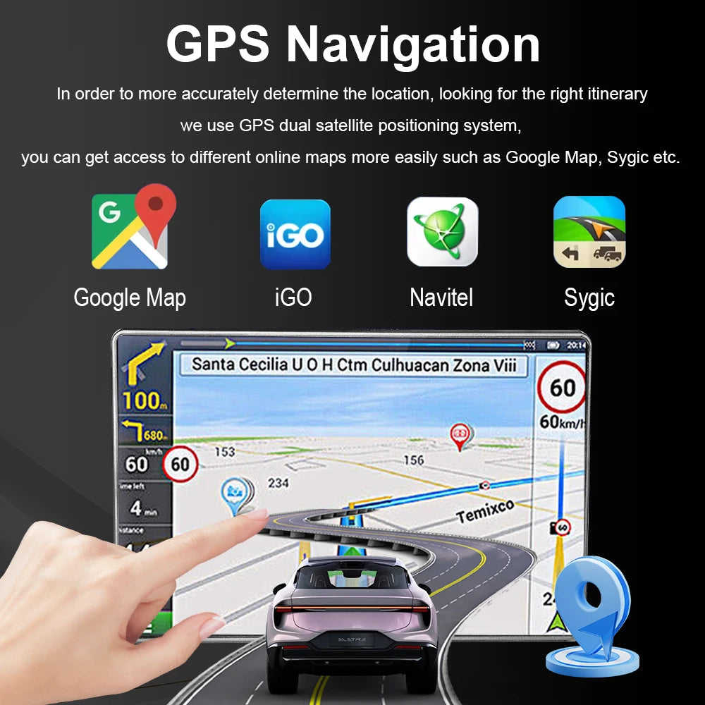 Head unit Android Auto Radio For Fiat Panda 2013-2020 Car Multimedia Video Player Wireless